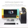 StarTech.com 1 m DisplayPort 2.1 laidas, VESA sertifikuotas DP80, UHBR20/HDR/DSC 1.2a/HDCP 2.2, 16K/8K 60 Hz, 4K 240 Hz, 80 Gbps, DP 2.1 laidas, UHD monitoriaus laidas, M/M