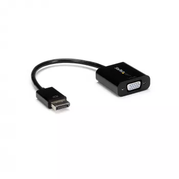 StarTech.com 5 vnt. rinkinys DisplayPort į VGA adapteris – DisplayPort 1.2 į VGA aktyvus adapteris – Skaitmeninis DP į analoginį VGA vaizdo keitiklis – DisplayPort kištukas į VGA lizdą monitoriaus adapteris