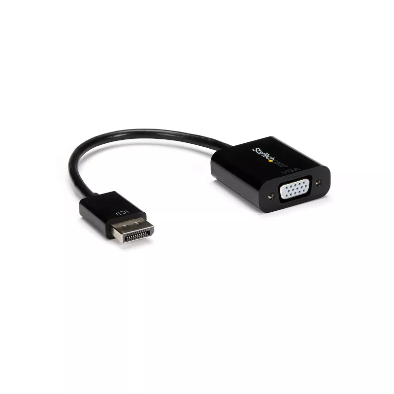 StarTech.com 5 vnt. rinkinys DisplayPort į VGA adapteris – DisplayPort 1.2 į VGA aktyvus adapteris – Skaitmeninis DP į analoginį VGA vaizdo keitiklis – DisplayPort kištukas į VGA lizdą monitoriaus adapteris
