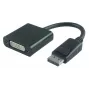 Microconnect DPDVI015 DisplayPort 1.2 ir DVI-I Dual Link jungčių adapteris, kištukas/lizdas, 0,15 m