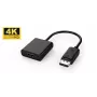 Microconnect DPHDMI3 aktyvusis DisplayPort 1.2 ir HDMI jungčių adapteris, kištukas/lizdas, 4096 x 2160, juodas
