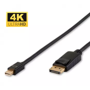 Microconnect DP-MMG-050MB DisplayPort kabelis 0,5 m Mini DisplayPort juodas