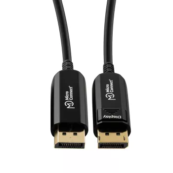 Microconnect DP-MMG-1000V1.4OP aktyvus optinis DisplayPort 1.4 kabelis 10 m Juoda