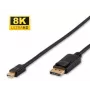 Microconnect DP-MMG-180MBV1.4 DisplayPort laidas 2 m Mini DisplayPort juodas