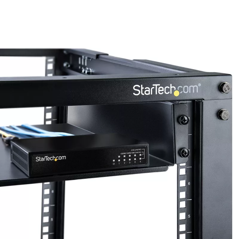 StarTech.com nevaldomas 2,5G jungiklis - 5 prievadų gigabitas - 2,5GBASE-T nevaldomas Ethernet jungiklis - Ethernet skirstytuvas - bėgeliams arba ant sienos - multi-gigabitas - Auto-MDIX - 9K dideli rėmeliai