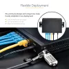StarTech.com nevaldomas 2,5G jungiklis - 5 prievadų gigabitas - 2,5GBASE-T nevaldomas Ethernet jungiklis - Ethernet skirstytuvas - bėgeliams arba ant sienos - multi-gigabitas - Auto-MDIX - 9K dideli rėmeliai