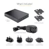 StarTech.com nevaldomas 2,5G jungiklis - 5 prievadų gigabitas - 2,5GBASE-T nevaldomas Ethernet jungiklis - Ethernet skirstytuvas - bėgeliams arba ant sienos - multi-gigabitas - Auto-MDIX - 9K dideli rėmeliai