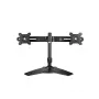 AG Neovo DMS-01D dvigubas darbastalio laikiklis 15–24 colių (61 cm) monitoriams, VESA, iki 12 kg kiekvienam