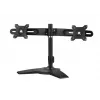 AG Neovo DMS-01D dvigubas darbastalio laikiklis 15–24 colių (61 cm) monitoriams, VESA, iki 12 kg kiekvienam
