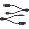 StarTech.com 1,8 m DP + USB 3.0 KVM kabelis, 4K 60Hz, DP 1.2 / USB 3.0 kombinuotas kabelis KVM jungikliams