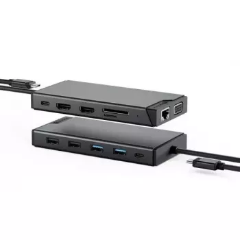 ALOGIC MV2 laidinis USB 3.2 Gen 1 Type-C Ethernet 1000 Mbit/s dokas