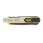 Komunalinis peilis DeWALT DWHT0-10249 – nerūdijančio plieno geležtė 18 mm, juoda/geltona