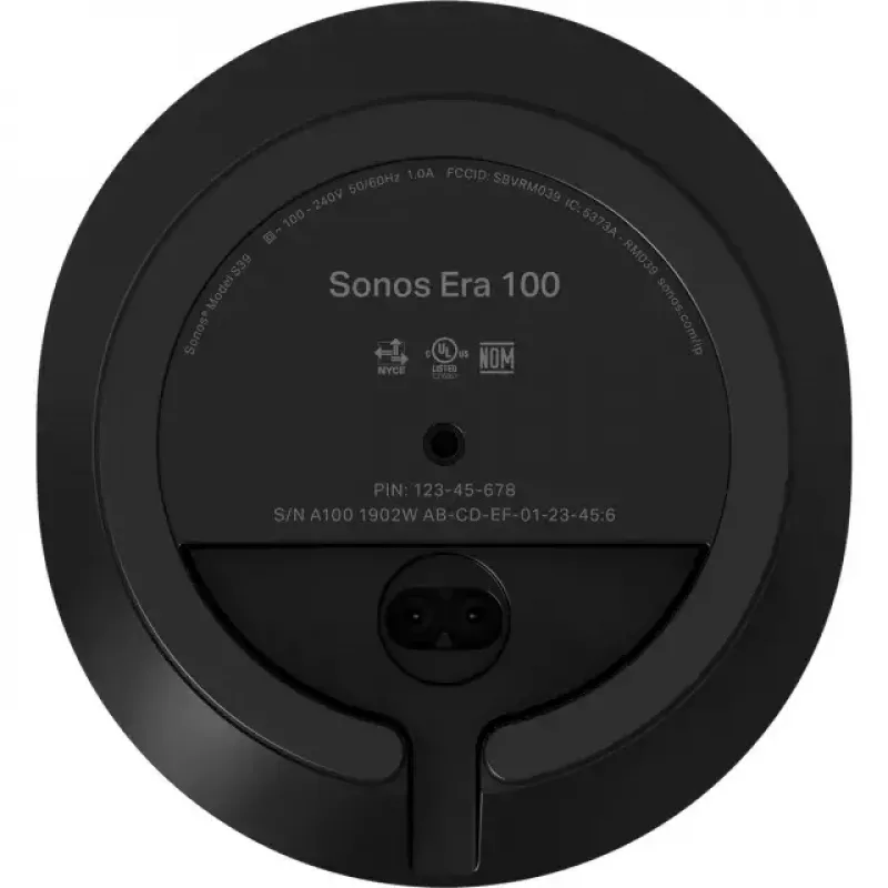 Nešiojamas garsiakalbis Sonos Era 100 Black