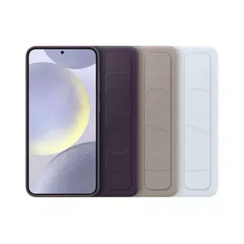 Dangtelis Samsung Galaxy S24+ šviesiai mėlynas monochromatinis stalinis stovas