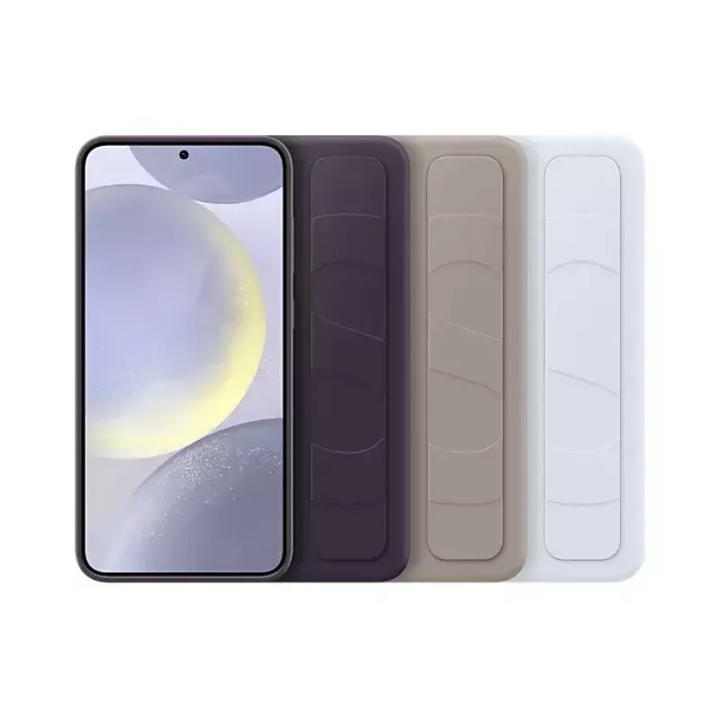 Dangtelis Samsung Galaxy S24+ šviesiai mėlynas monochromatinis stalinis stovas