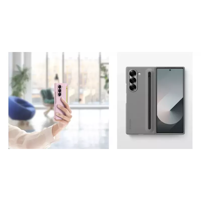 Samsung EF-OF95PCJEGWW dėklas mobiliajam telefonui 19,3 cm (7,6 colio) Dangtelis Pilka