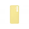 Dangtelis Samsung Galaxy S24 FE Silikoninis Dėklas Monochromatic Geltonas
