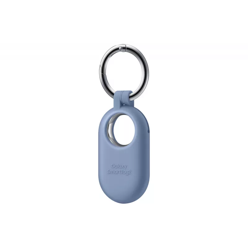 Samsung EF-PT560CLEGWW silikoninis apsauginis dėklas su karabino žiedu Galaxy SmartTag2, mėlynas