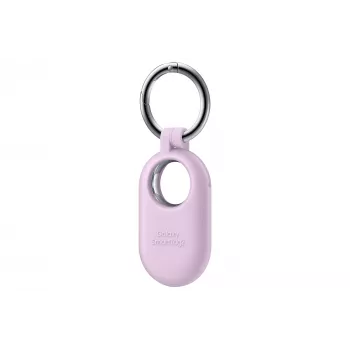 Samsung Galaxy SmartTag2 silikoninis dėklas su karabinu, levandinis, EF-PT560CVEGWW