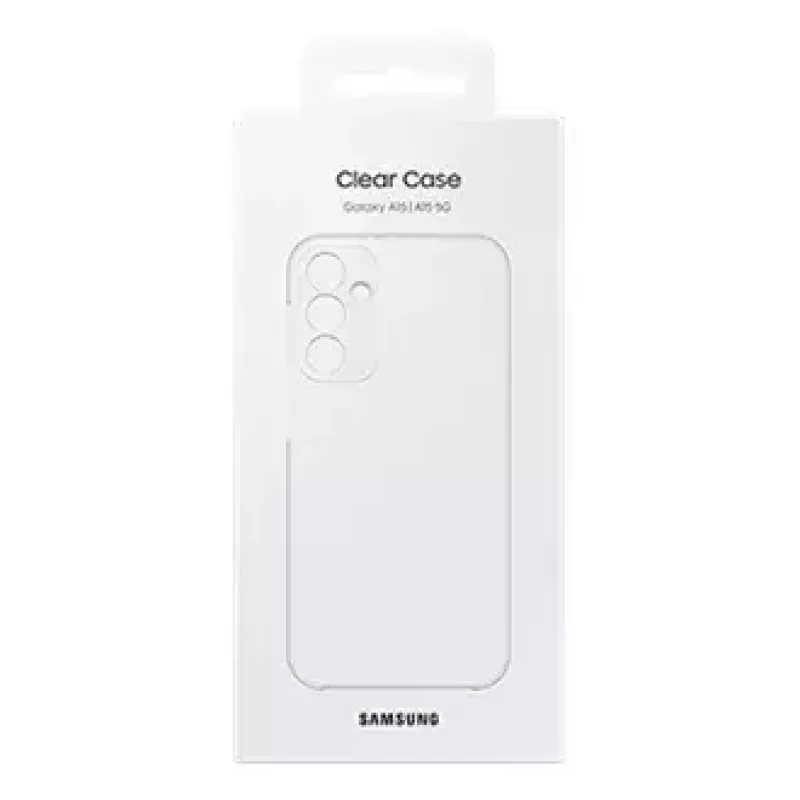 Samsung EF-QA156CTEGWW apsauginis dėklas mobiliesiems telefonams 16,5 cm (6,5 col.) Skaidrus