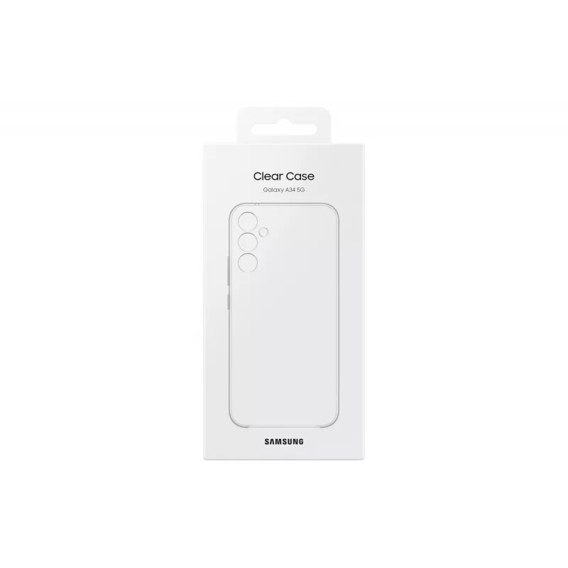 Samsung EF-QA346 permatomas dėklas Galaxy A34 16,8 cm (6,6 colio) apsauginis dangtelis