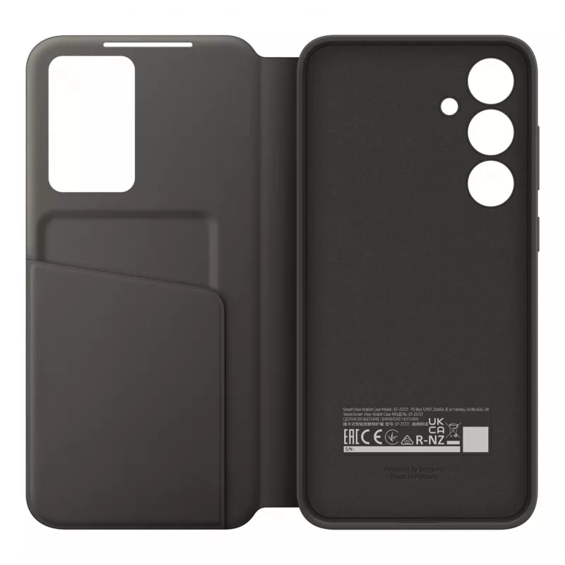 Samsung Smart View Wallet Case Galaxy S24 FE - juodas