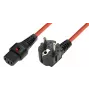 Microconnect EL248S maitinimo laidas oranžinis 3 m C13 jungtimi