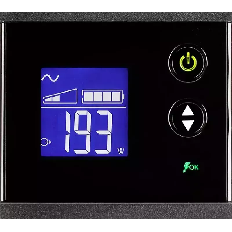 Nepertraukiamo maitinimo šaltinis Eaton Ellipse PRO 650 FR, Line-Interactive UPS, 0,65 kVA (400 W), 4x E tipo lizdai, LCD, bokštas