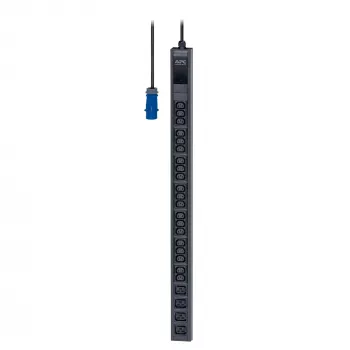 APC Easy Basic Rack PDU EPDU1116B, 0U, 1 fazė, 3,7 kW, 230 V, 16 A, 20 x C13 ir 4 x C19, IEC60309 2P+E