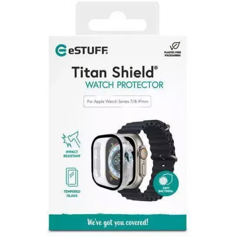 Laikrodžio ekrano apsauga eSTUFF ES501030, skirta Apple Watch Series 6, 7, 8