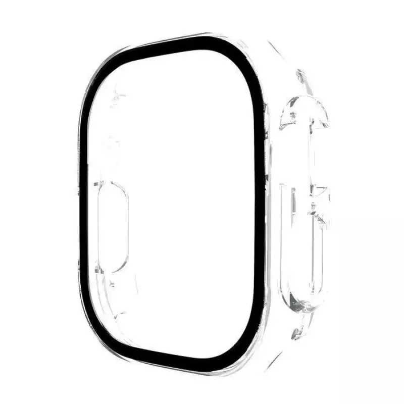 eSTUFF Titan Shield viso korpuso apsauginė plėvelė Apple Watch Series 9/8/7 45 mm – skaidri