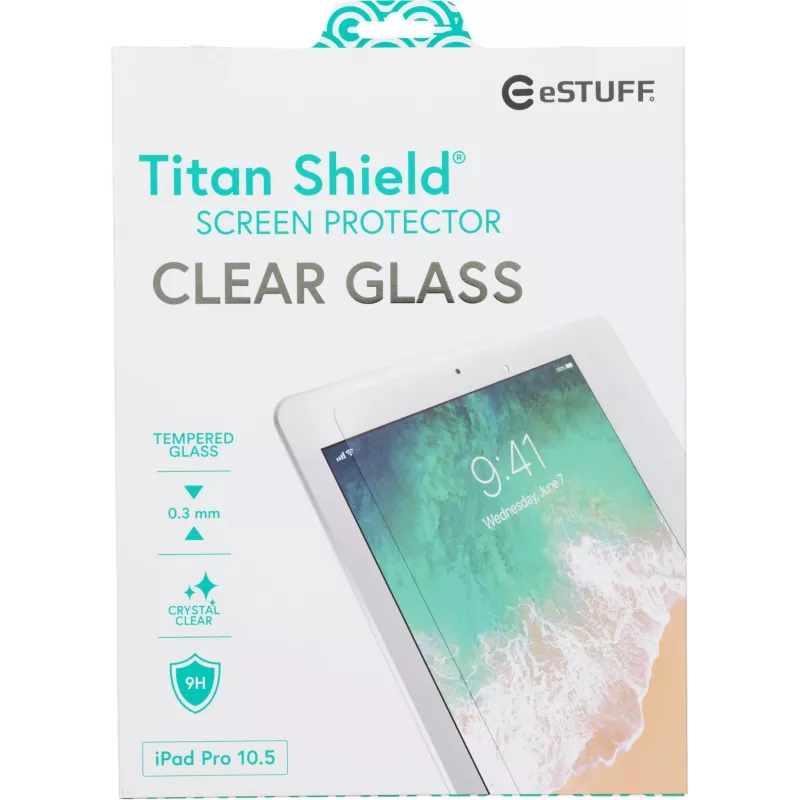 eSTUFF Apsauginis stiklas iPad Air 10.5 2019 / Pro 10.5 - Skaidrus
