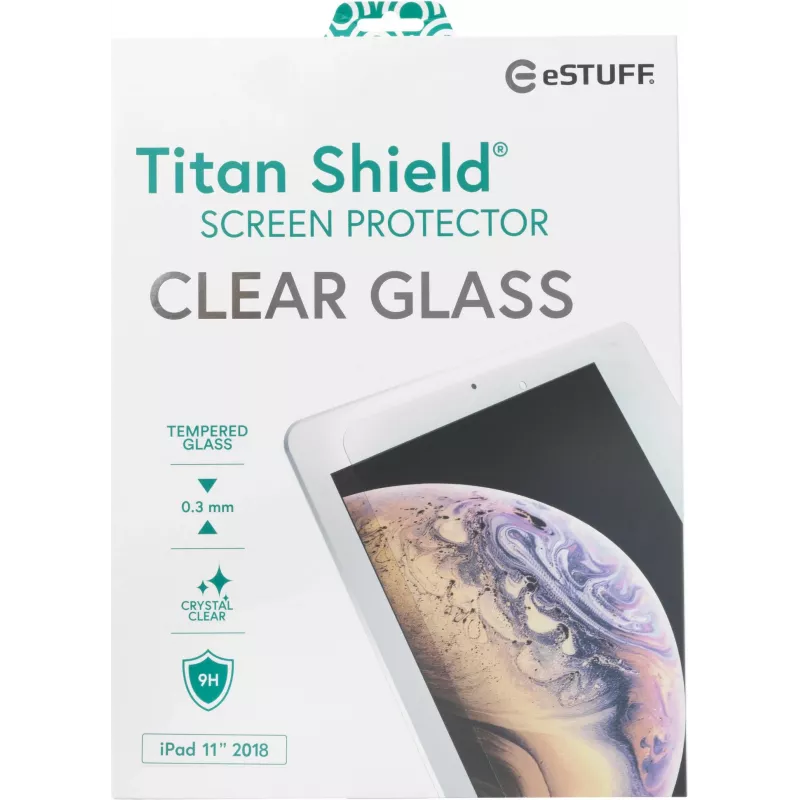eSTUFF Apple iPad Pro 11 inch skaidrus apsauginis stiklas