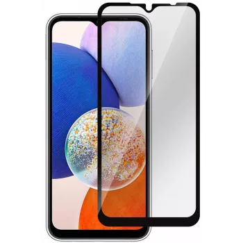 eSTUFF ES504095 grūdinto stiklo apsauginis ekrano dangtelis Samsung Galaxy A14 4G/A14 5G, skaidrus