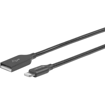 eSTUFF ES601165 Lightning laidas 1,5 m Pilka
