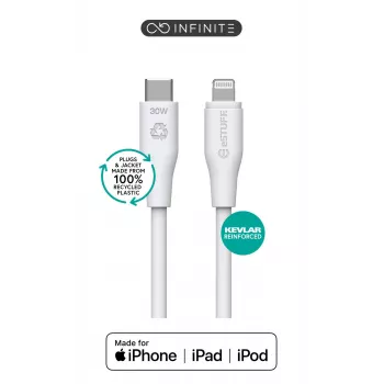 Lightning laidas eSTUFF ES602370 3 m USB-C 2.4 A 5 V