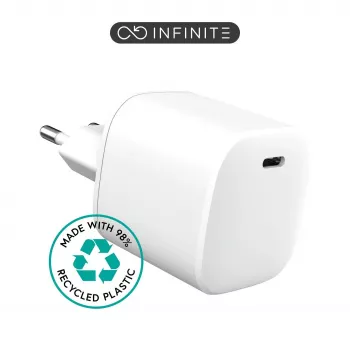 eSTUFF ES637045 mobiliojo įrenginio įkroviklis Smartphone White AC Greitasis įkrovimas Vidaus
