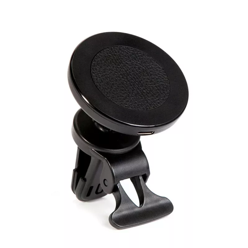 eSTUFF ES638130 automobilinis belaidis magnetinis kroviklis su ventiliacijos angos laikikliu, 15 W, aliuminis