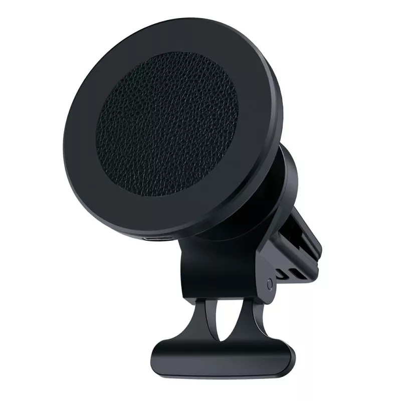 eSTUFF ES638130 automobilinis belaidis magnetinis kroviklis su ventiliacijos angos laikikliu, 15 W, aliuminis