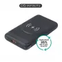 eSTUFF ES641042 power bank 10000 mAh belaidžiu įkrovimu Li-Po juoda