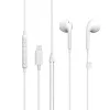 eSTUFF Ausinės In-Ear Apple įrenginiams, Laidinės, Skambučiai/Muzika, 90 g, Baltos