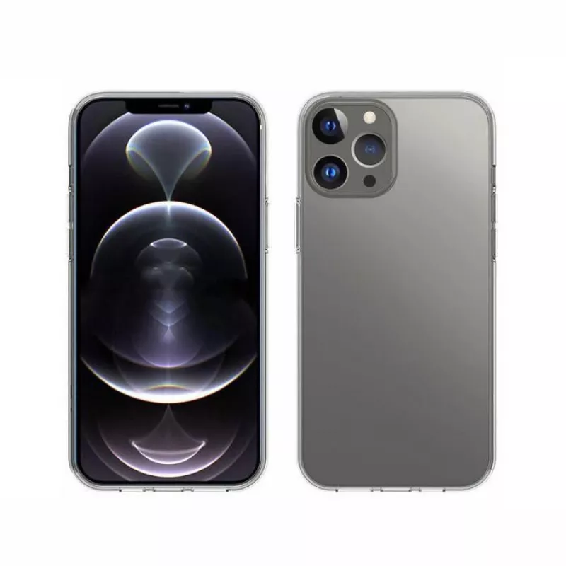 eSTUFF ES67100004 apsauginis dėklas iPhone 13 Pro Max 6,7 inch skaidrus TPU