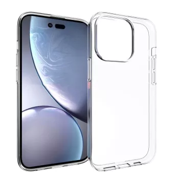 eSTUFF ES67100006 apsauginis dėklas iPhone 14 Pro 6,1 colio permatomas