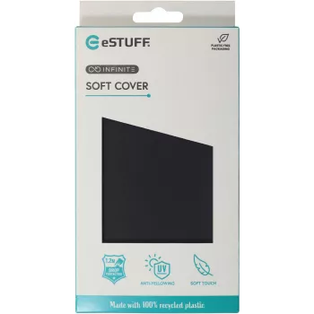eSTUFF ES67101022 mobiliojo telefono dėklas juodas, skirtas Apple