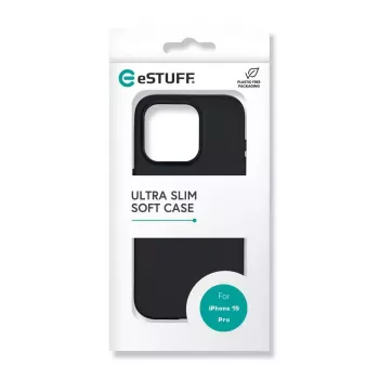 eSTUFF ES67101027 apsauginis dėklas mobiliesiems telefonams 15,5 cm (6,1 colio) Juodas