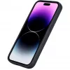 eSTUFF Infinite Vienna ES67101027 galinis dangtelis telefonui iPhone 15 Pro, suderinamas su MagSafe, TPU, juodas