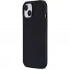 eSTUFF Infinite Riga ES67120025 galinis dangtelis telefonui iPhone 15, suderinamas su MagSafe, silikonas, polikarbonatas, juodas