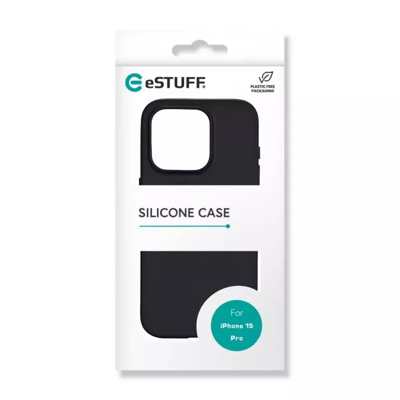 eSTUFF ES67120027 dėklas mobiliesiems telefonams 15,5 cm (6,1 colio) Juodas