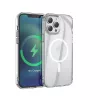 eSTUFF Berlin ES67140004 magnetinis galinis dėklas iPhone 13 Pro Max, MagSafe suderinamumas, TPU, skaidrus