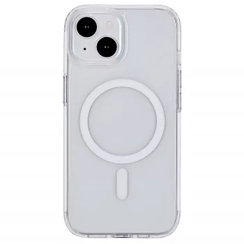 eSTUFF ES67140026 dėklas iPhone 15 Plus 6,7 inch (17 cm) permatomas hibridinis su MagSafe